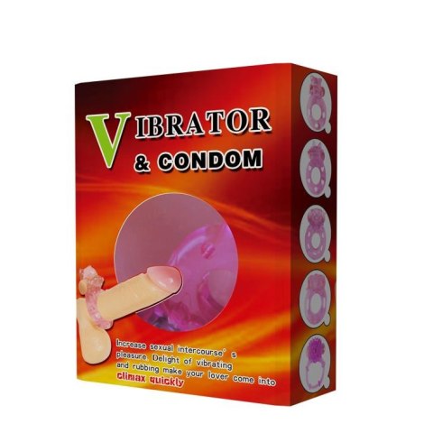 Ring wibrujący Cock Ring Bear Baile