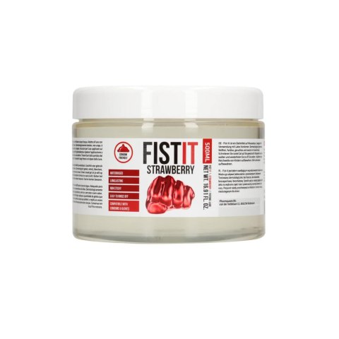 Żel do fistingu truskawkowy Fist it - Strawberry -500ml