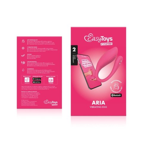 Jajeczko wibrujące na aplikację Easy Toys EasyConnect Aria