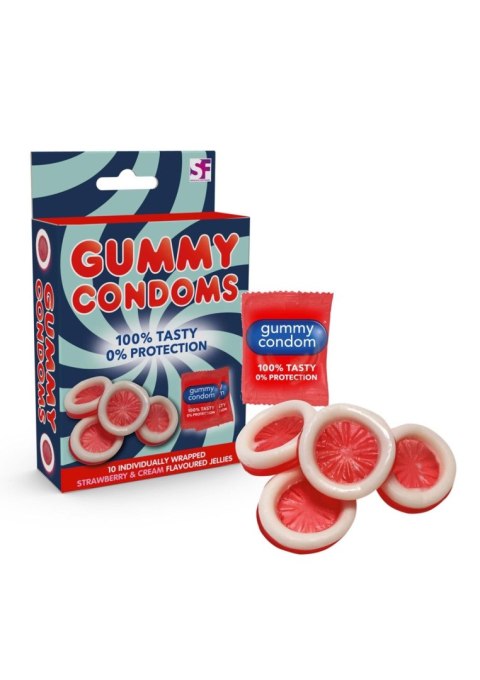 Prezerwatywy żelkowe Candy White