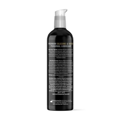 Hybrid - Premium Silicone and Water Hybrid Lubricant - 8 fl oz / 237 ml