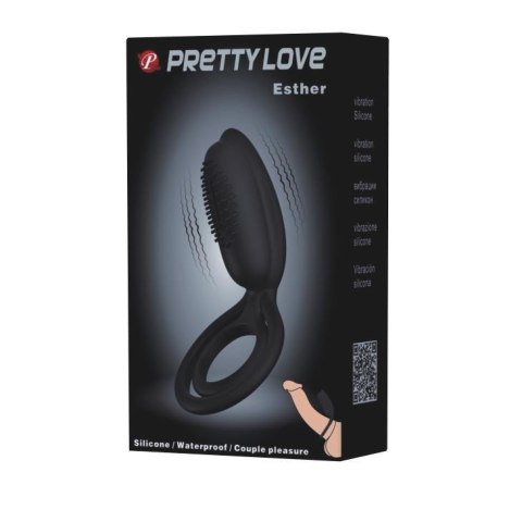 STYMULUJĄCY PIERŚCIEŃ NA PENISA Z WIBRACJĄ ESTHER