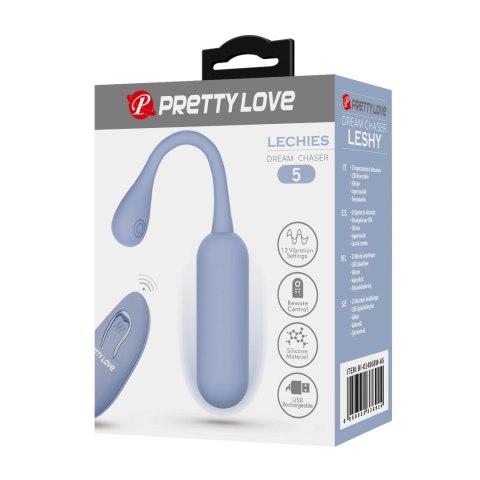 Wibrujące jajeczko - LECHIES - na pilota bezprzewodowego, USB Silikonowy