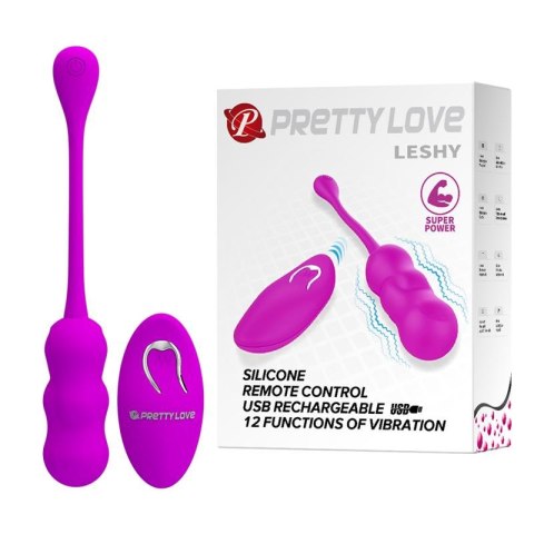 Jajko z Wibracją na Pilota Pretty Love Leshy