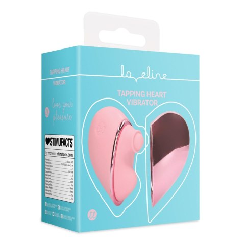 Stymulator w kształcie serca Loveline Tapping Heart