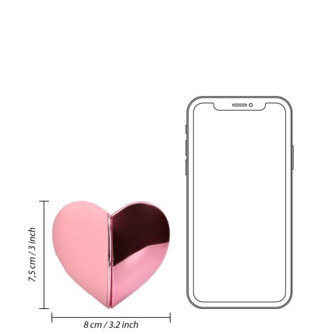 Stymulator w kształcie serca Loveline Tapping Heart