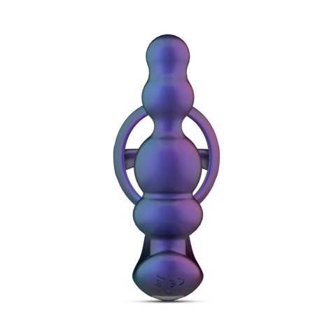 Hueman Stellar Force hybrydowy plug anatomiczny z pierścieniem i pilotem