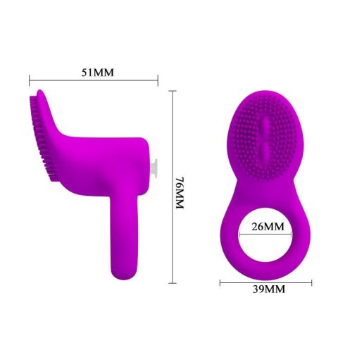 Innowacyjny Ring na Penisa z Wibracją Cobra