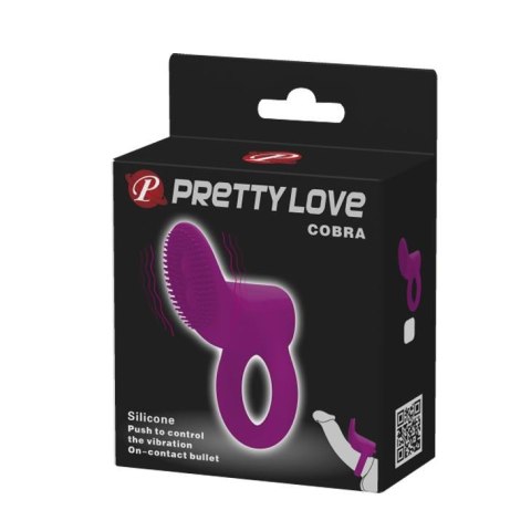 Innowacyjny Ring na Penisa z Wibracją Cobra