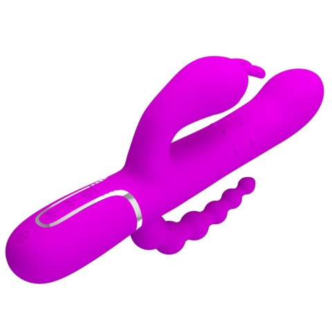Wielofunkcyjny wibrator - Cammy - stymulujący waginę, łachtaczkę i anal