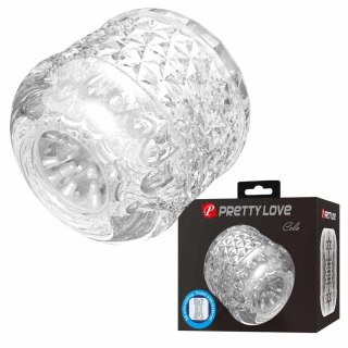 Mały Poręczny Masturbator PRETTY LOVE - Super Masturbator Cary Transparent