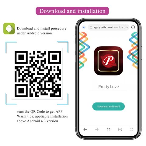 Jajeczko Różowy Z Aplikacją 12 Funkcji Pretty Love Poulsen