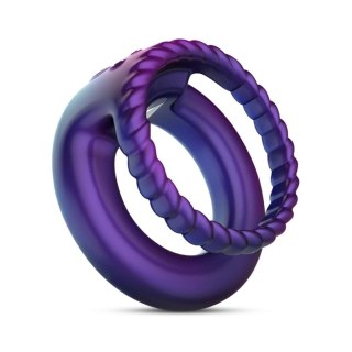 Hueman Jupiter - Pierścień Wibrujący Podwojny USB Fioletowy