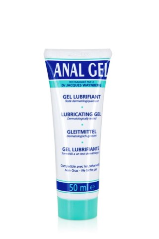 Lubrix - Anal Water Gel 50ml. Analny lubrykant na bazie wody. Nietłusta, bezzapachowa i bezbarwna formuła, bezpieczny z prezerwa