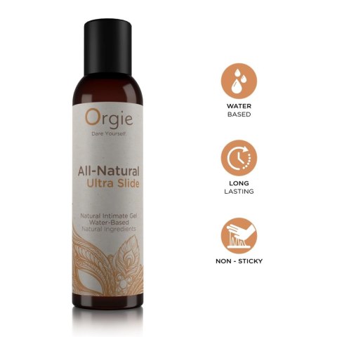 Lubrykant na bazie wody All-Natural Ultra Slide 150ml